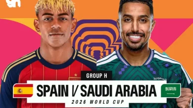 Saudi Arabia vs Spain Matchday 2 World Cup 2026 Time, TV Channels, Lineups & Qualification Scenarios