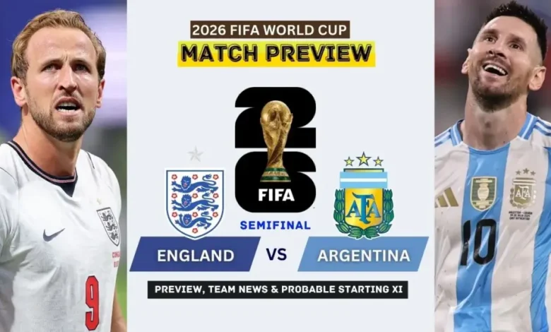 Argentina vs England: Messi's Last Dance vs England's Golden Generation