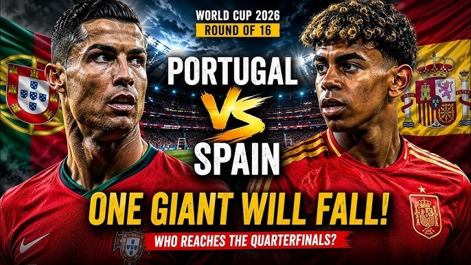 Spain vs Portugal: 2026 FIFA World Cup Round of 16 Preview, Date, TV Channels, Predicted Lineups & Quarter-Final Chances