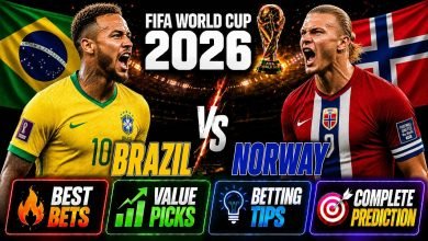 Brazil vs Norway: 2026 FIFA World Cup Round of 16 Preview, Date, TV Channels, Predicted Lineups, H2H & Quarter-Final Chances