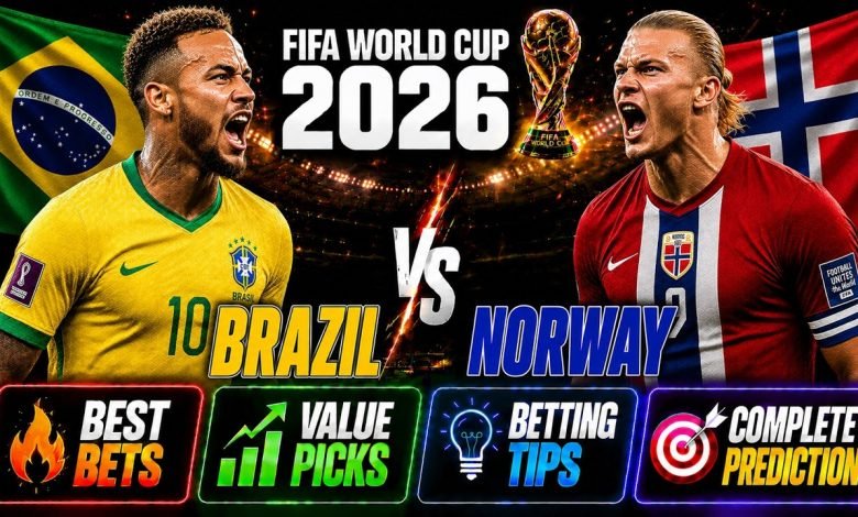 Brazil vs Norway: 2026 FIFA World Cup Round of 16 Preview, Date, TV Channels, Predicted Lineups, H2H & Quarter-Final Chances