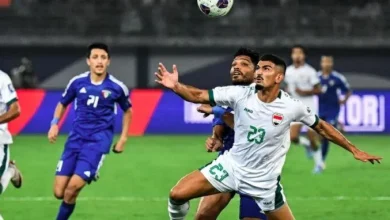 موعد مباراة الكويت والعراق والقنوات الناقلة في كأس الخليج العربي خليجي 27